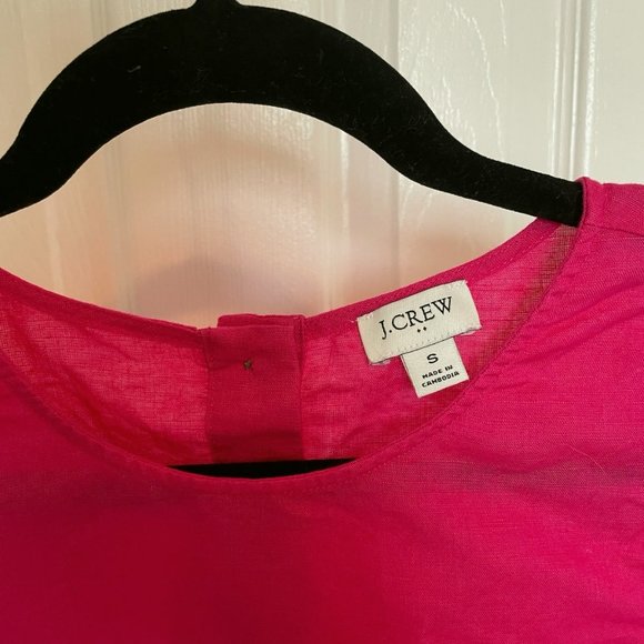 J. Crew Button-Back Shell Tanktop - Picture 3 of 4